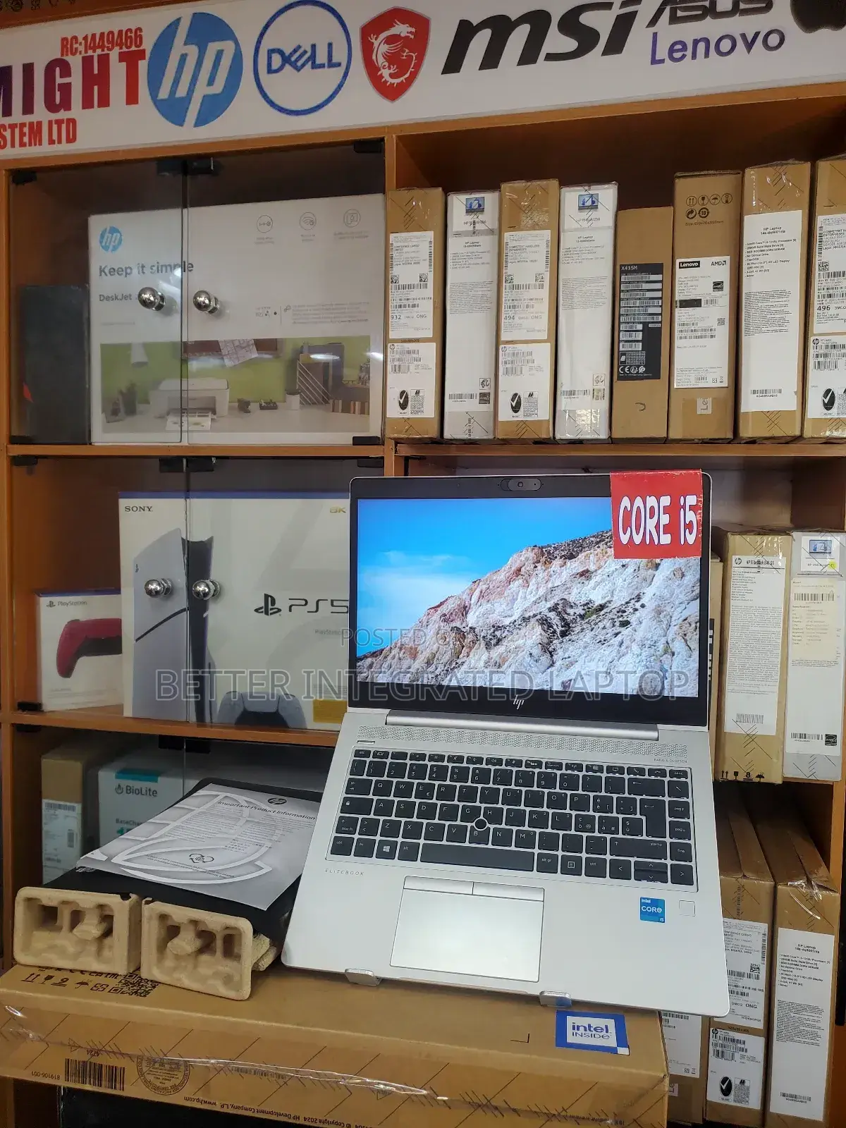 New Laptop HP ProBook 430 G5 8GB Intel Core i5 SSD 512GB
