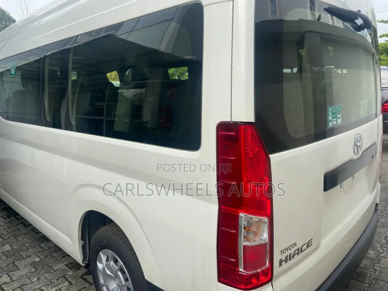New Toyota HiAce 2021 White