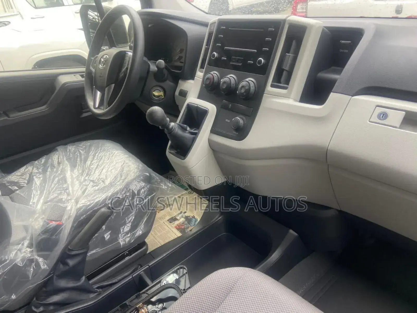 New Toyota HiAce 2021 White