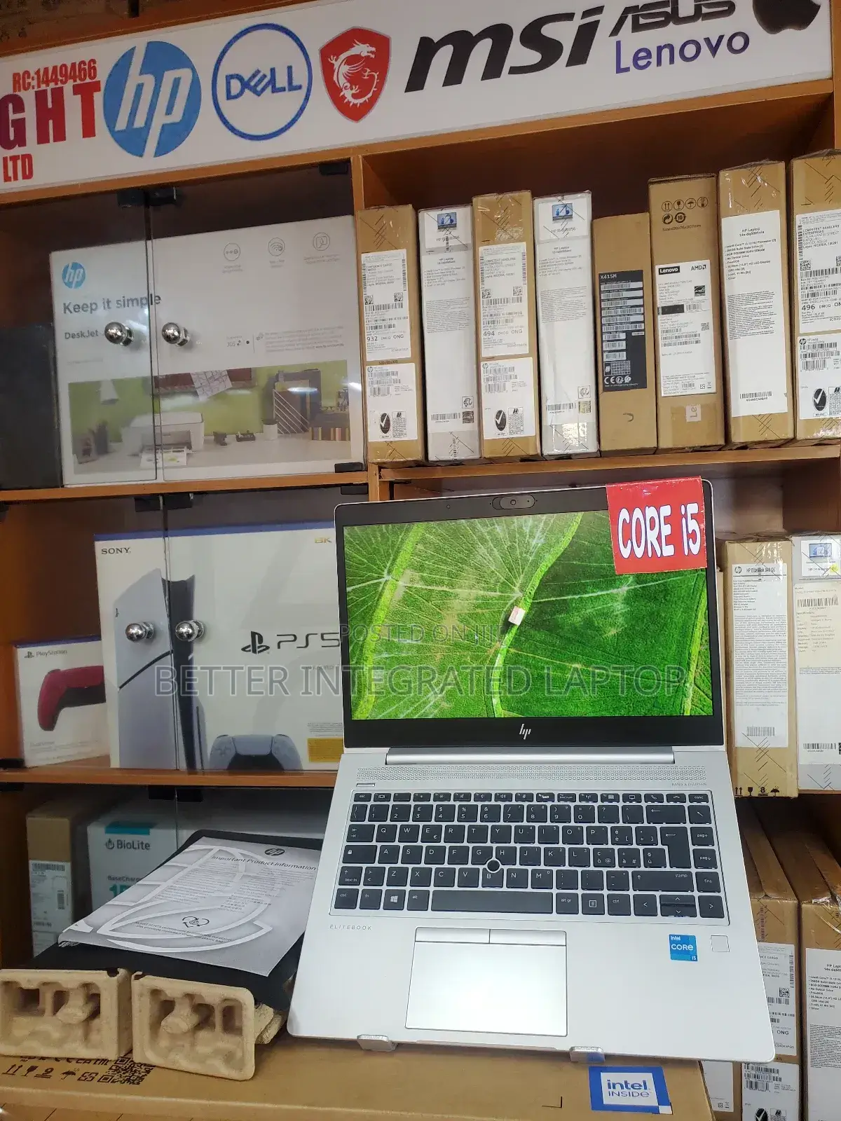 New Laptop HP ProBook 430 G5 8GB Intel Core i5 SSD 1T