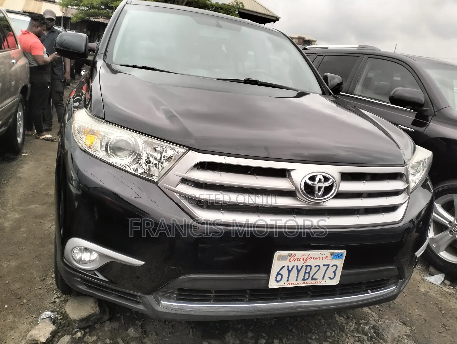 Toyota Highlander 2.7L 2WD 2013 Black