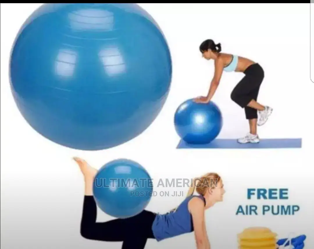 Sports Gym Ball + Pump
