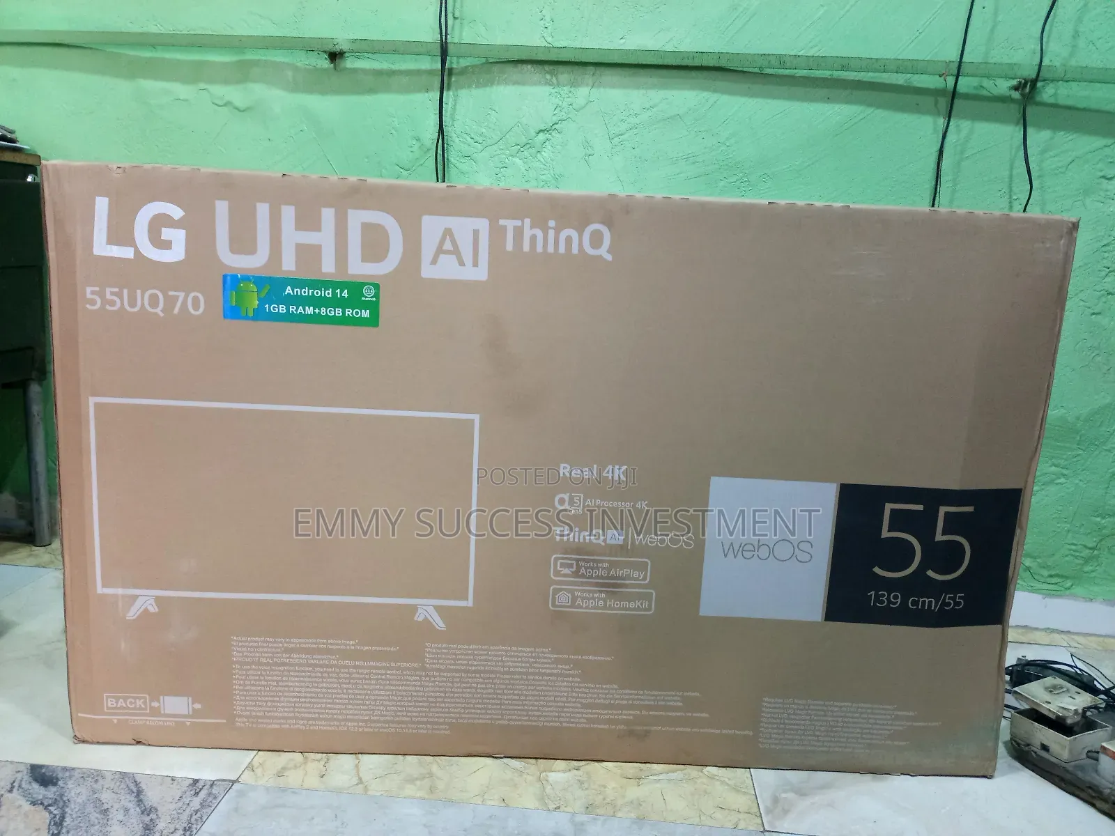Lg 55" Android Smart Tv