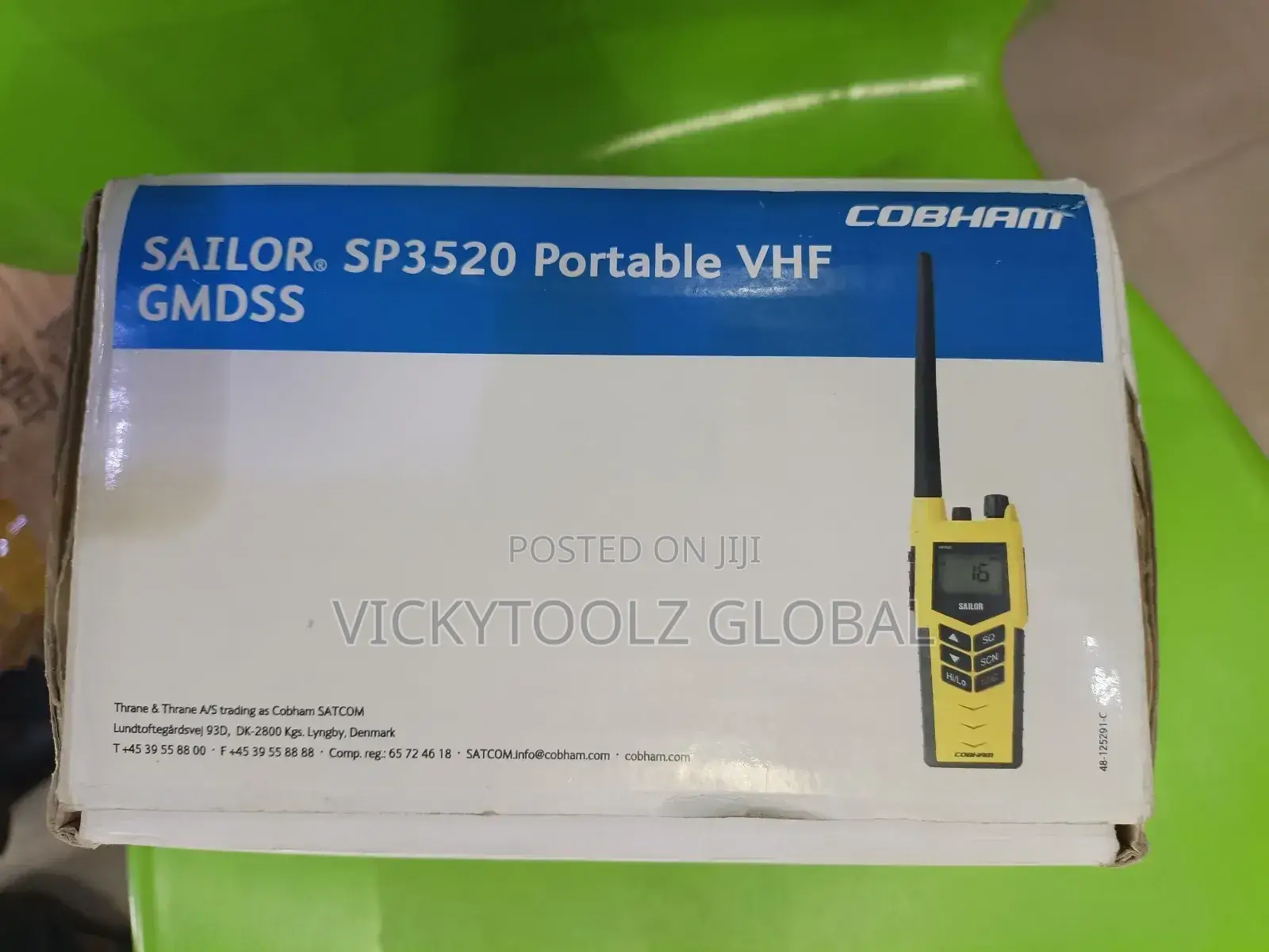 Sailor Sp3520 Portable VHF GMDSS ( Full Component and Lithium Battery)
