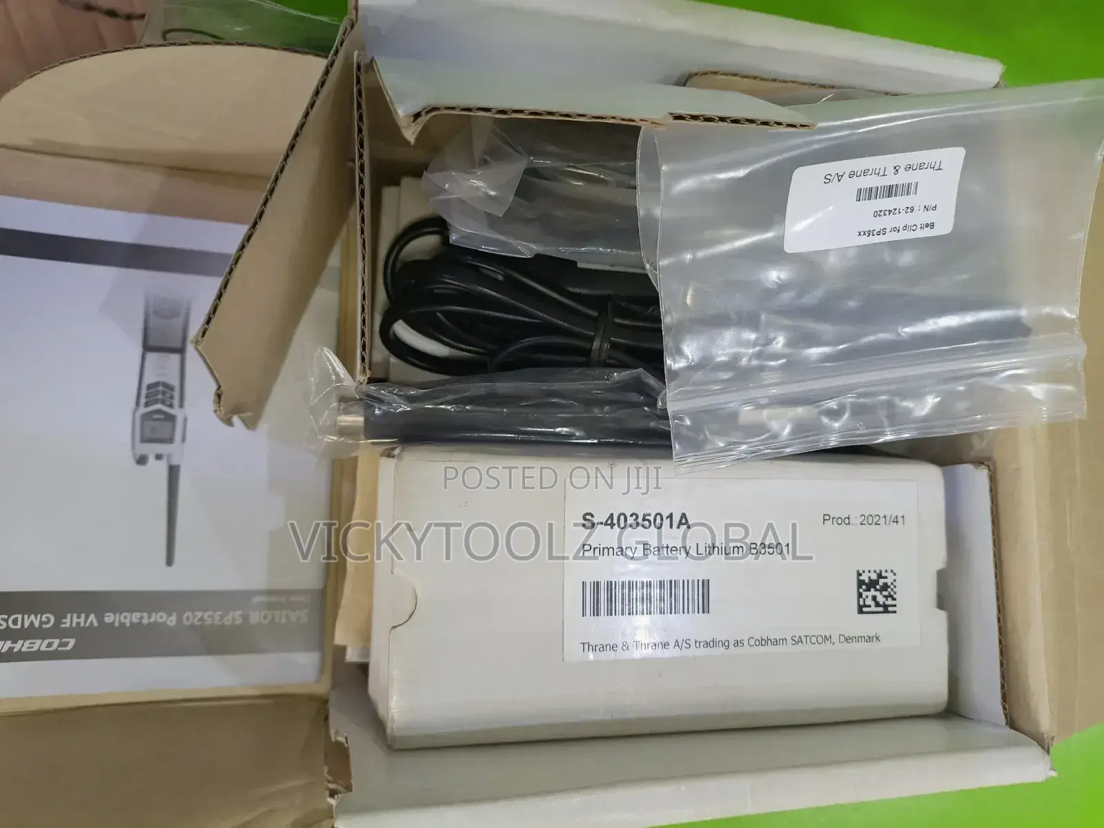 Sailor Sp3520 Portable VHF GMDSS ( Full Component and Lithium Battery)