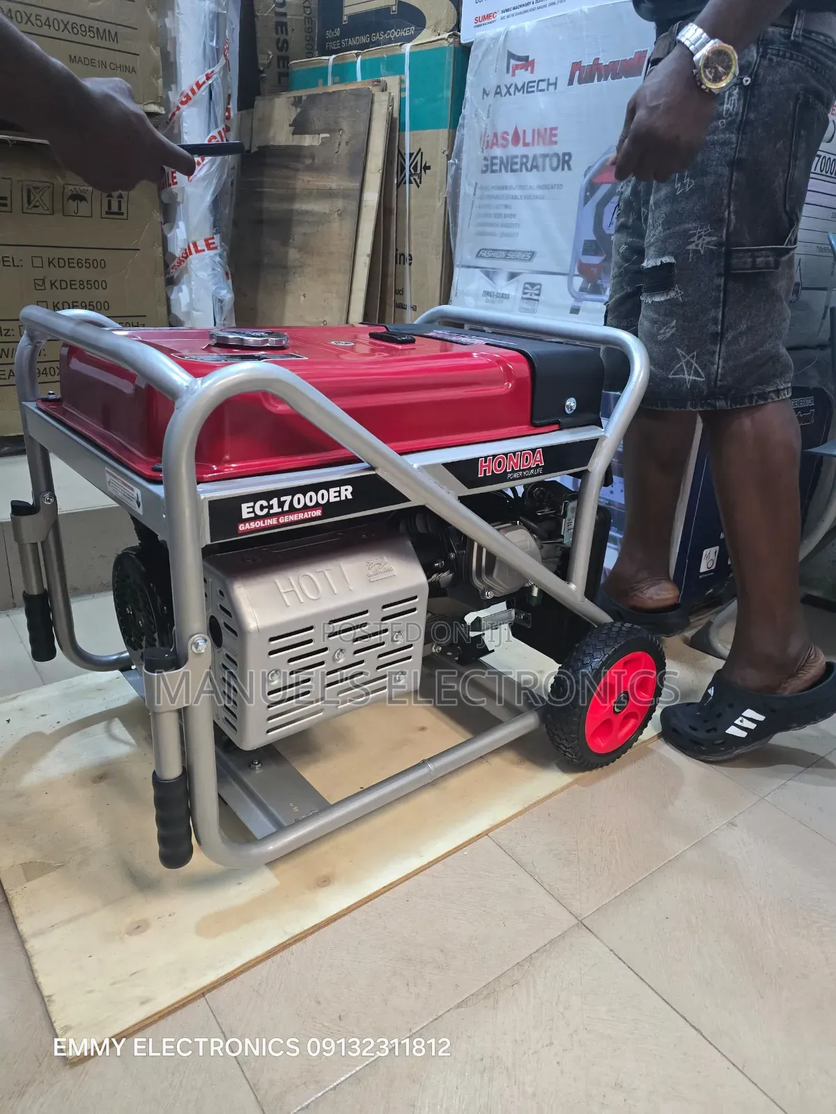 Brand New Honda Remote Control Petrol Generator 12kva 100%Copper Coil