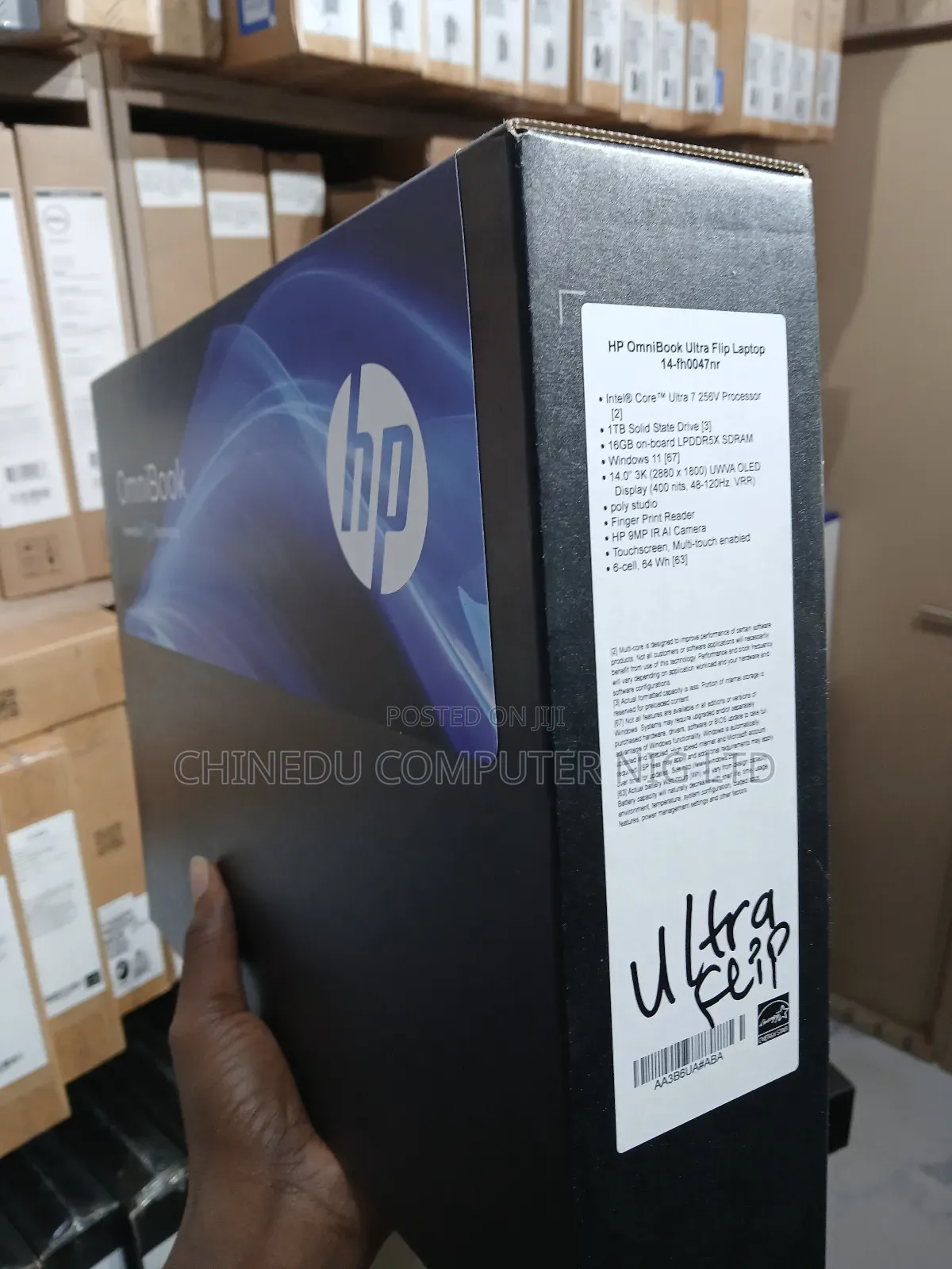 New Laptop HP OmniBook Ultra Flip 14" 16GB Intel Core Ultra 7 SSD 1T