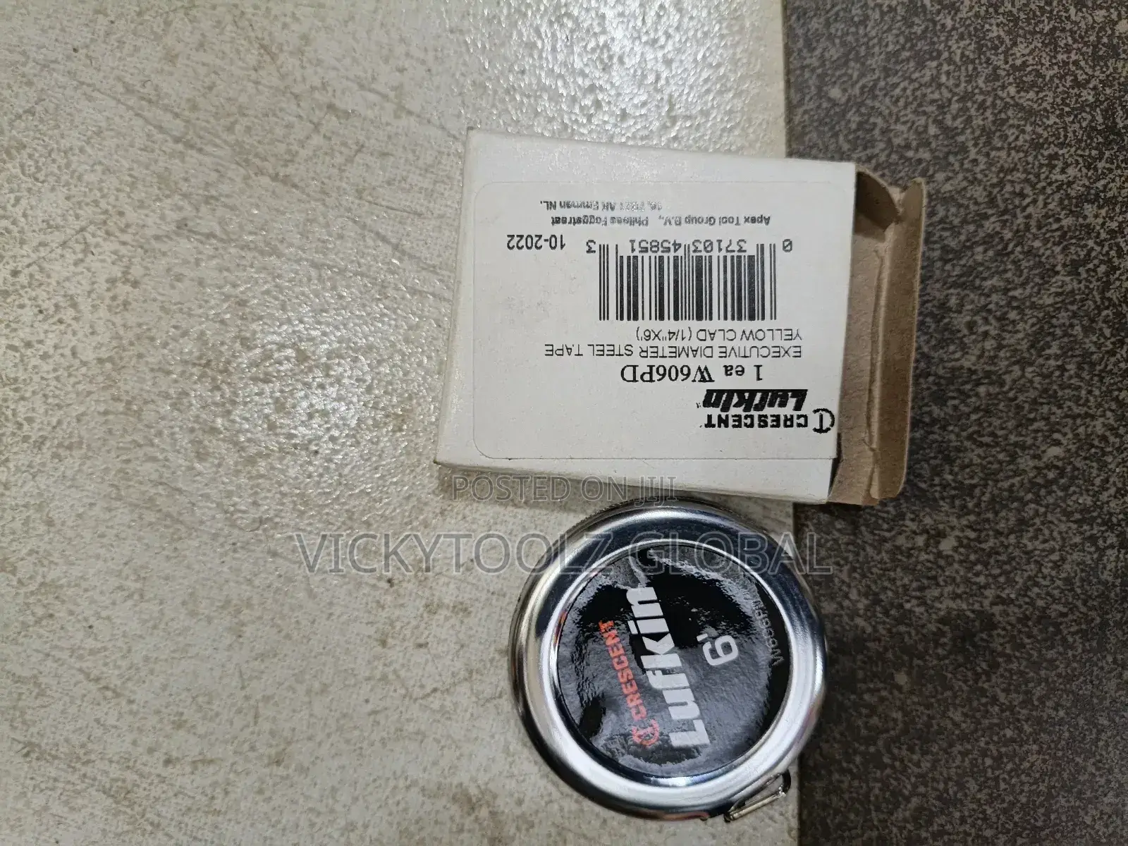 Od Tape Crescent Lufkin Steel Tape 6" (Outside Diameter)