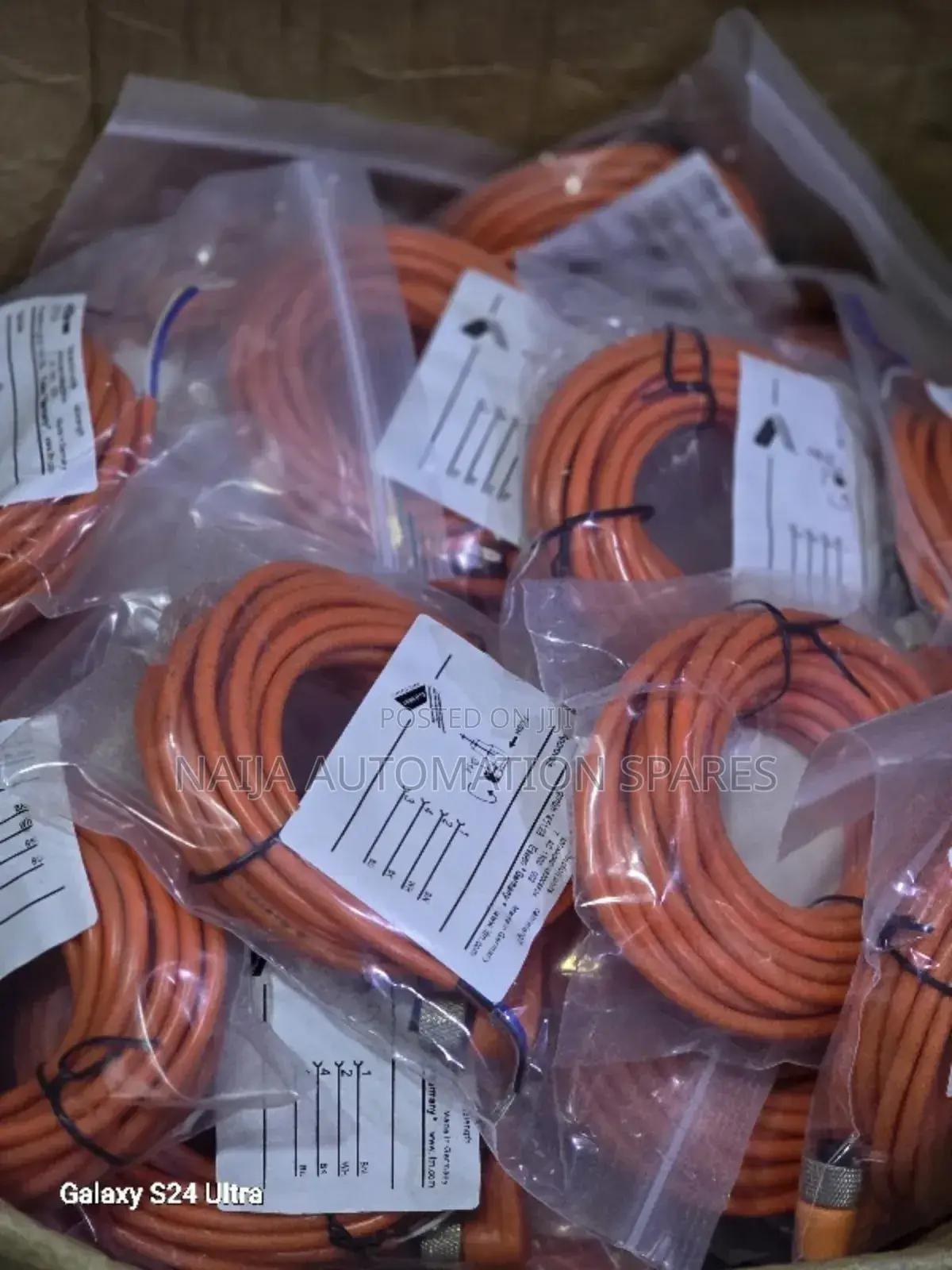 Evt004 | Ifm Cable Connector M12 4pin Angled 5m PVC