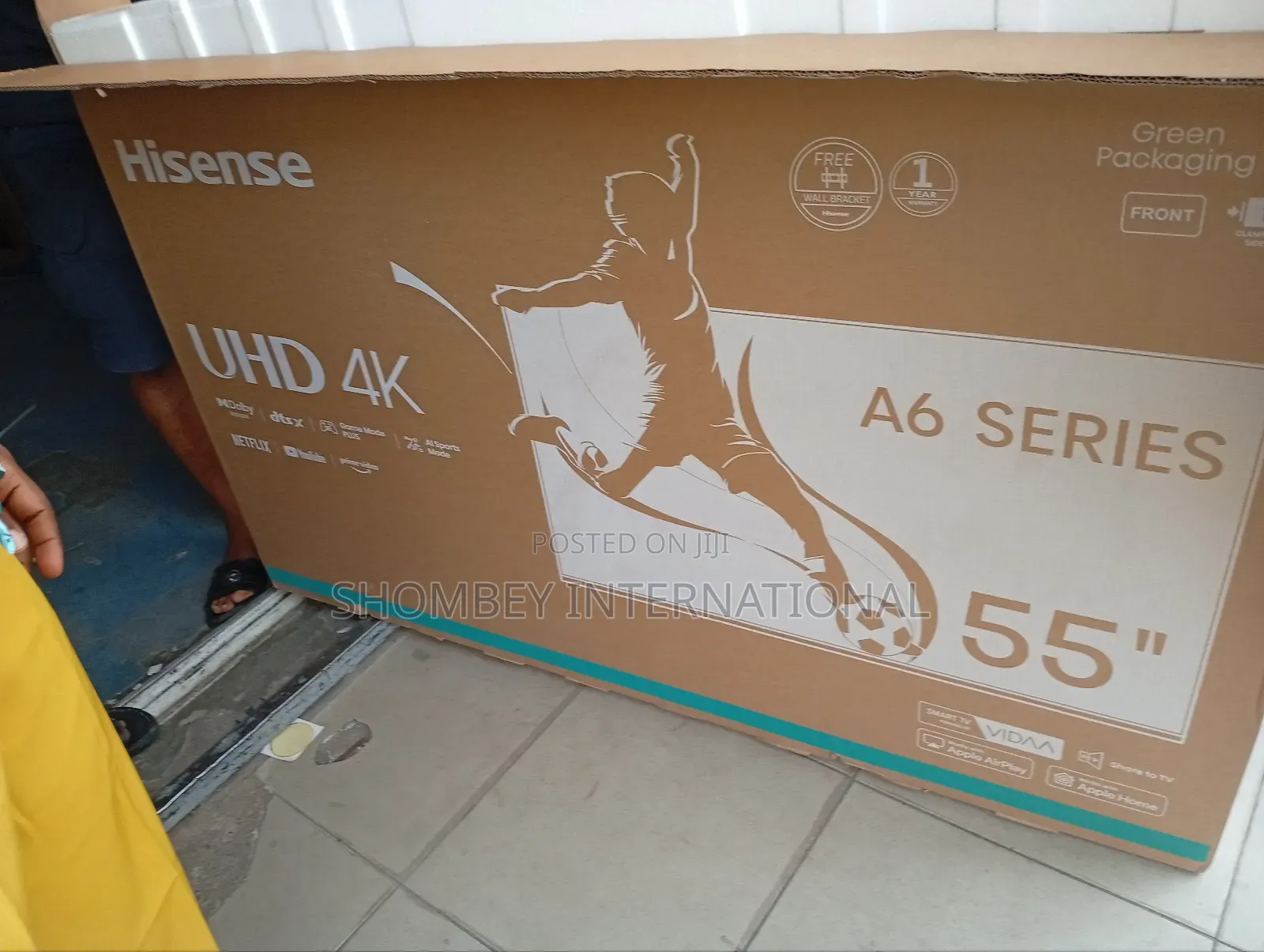 Hisense 55" A6q Frameless Smart TV