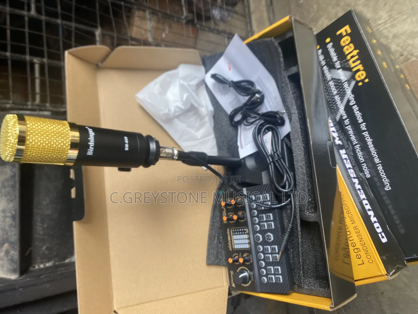 Podcast Microphone V90+Bm800