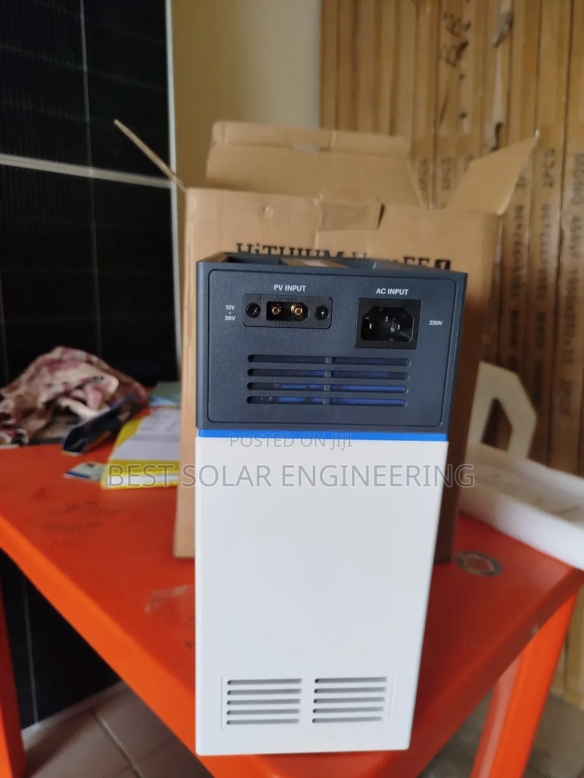 200w Solar Generator With 1.1kwh Lithium Battery