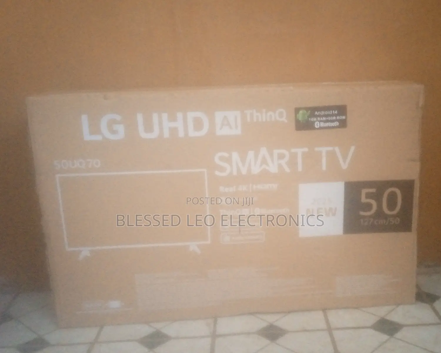 50 Inches Freamless Android Brand New Tv