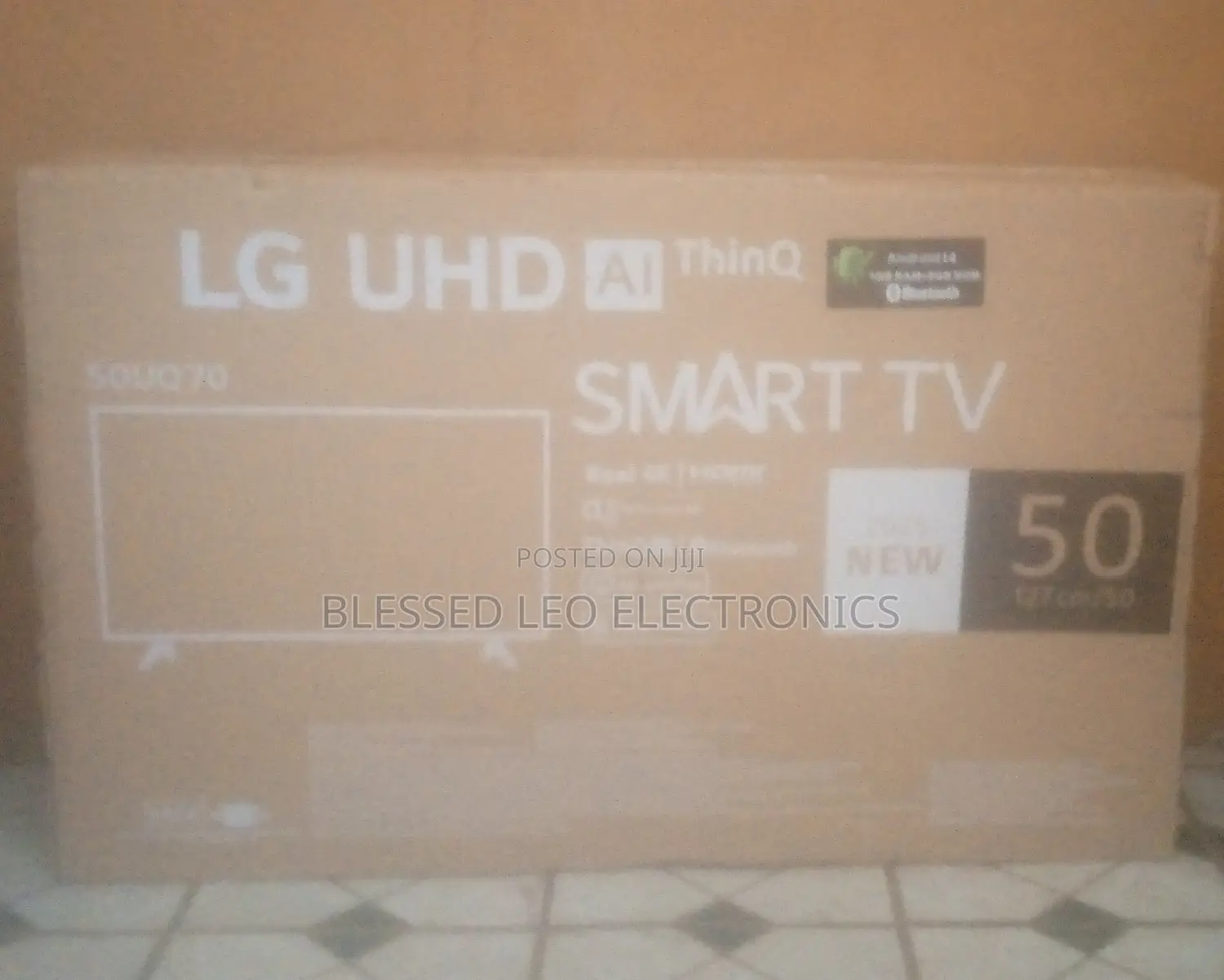 50 Inches Freamless Android Brand New Tv