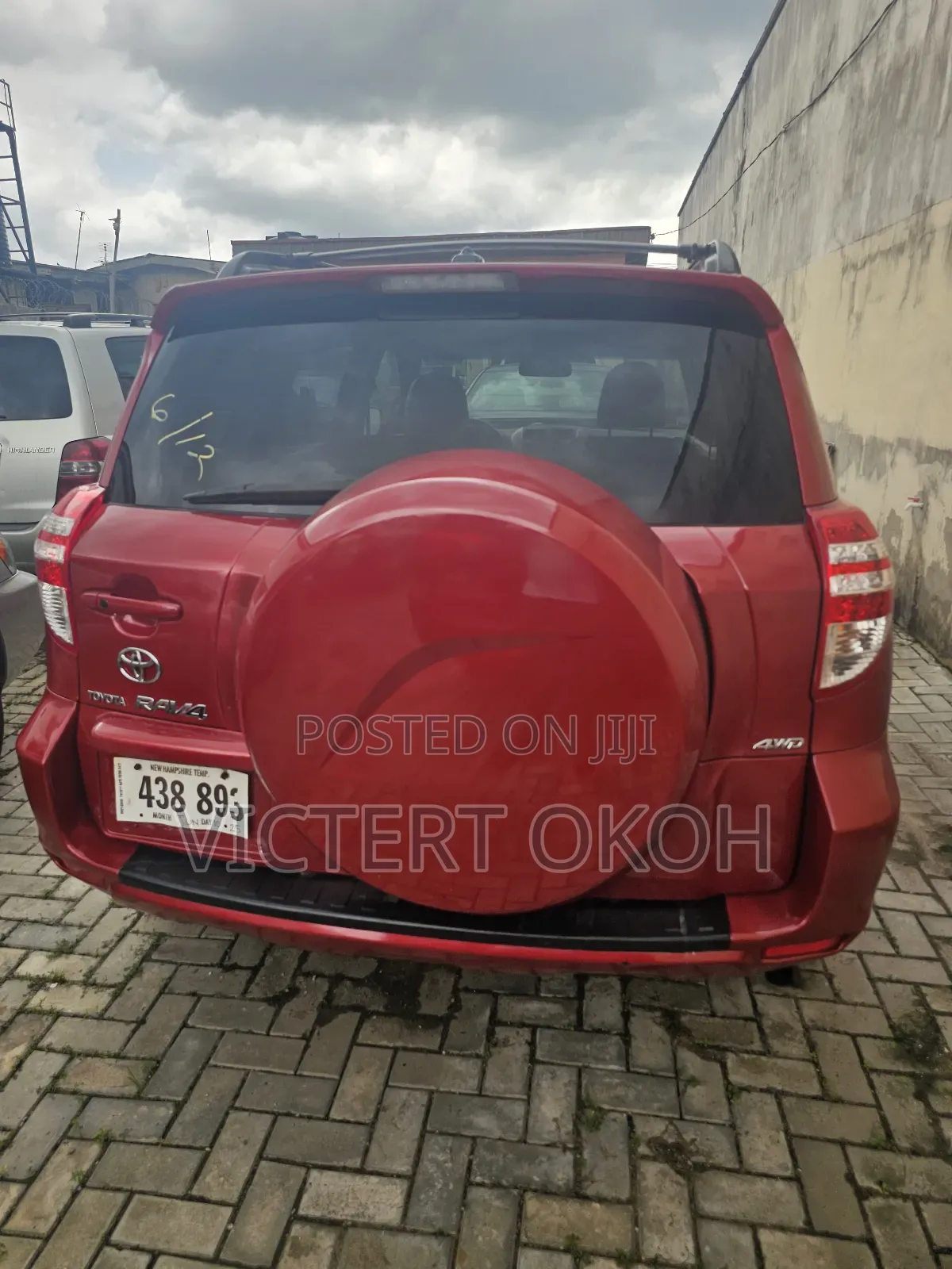Toyota RAV4 2.5 Limited 2010 Red