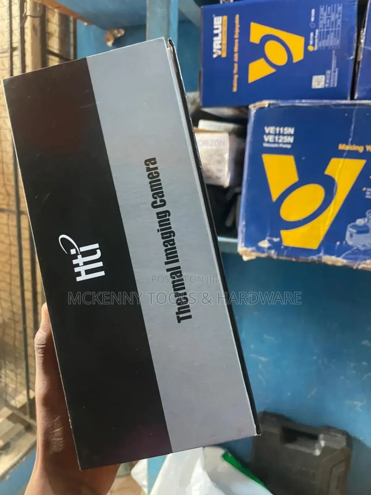 Handheld Thermal Imaging Camera, Likely an Hti Ht-18 or Similar Model