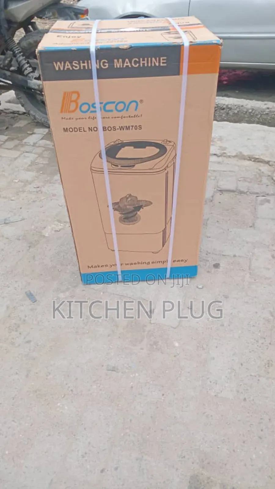Single Tub Washing Machine 7kg Capacity. 『 Only Wash 』