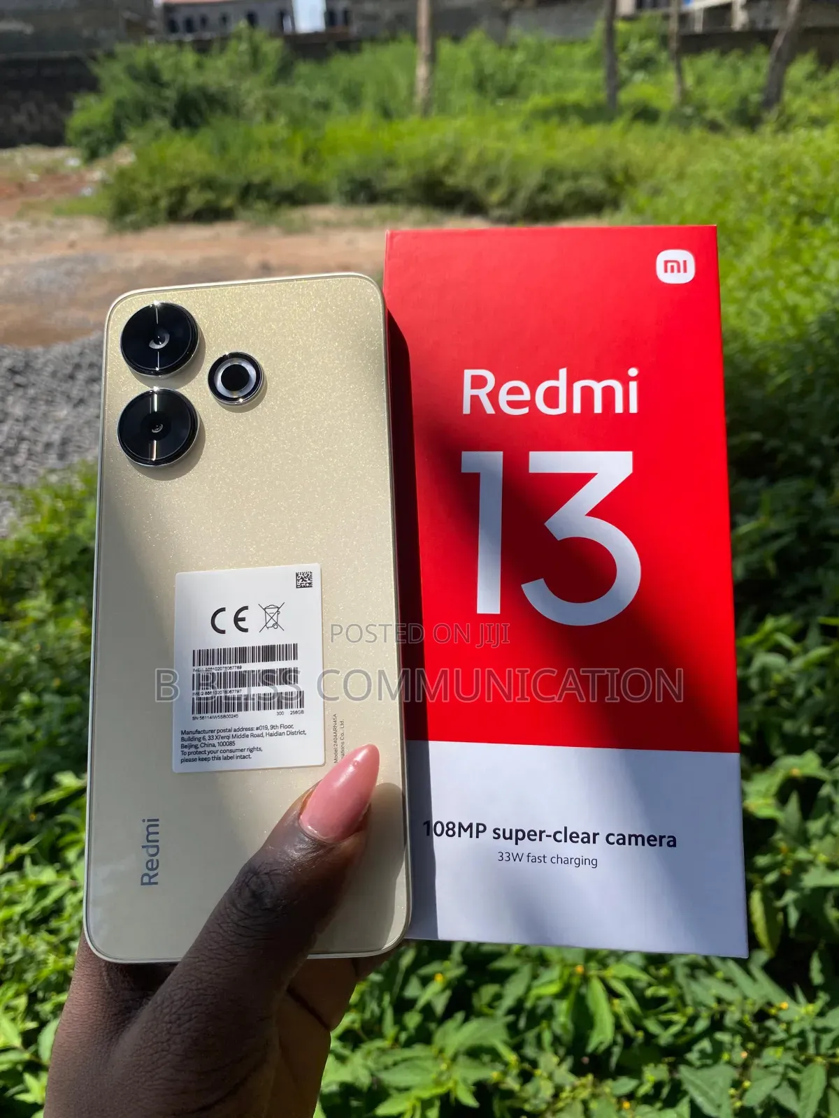 New Xiaomi Redmi 13 256 GB Gold