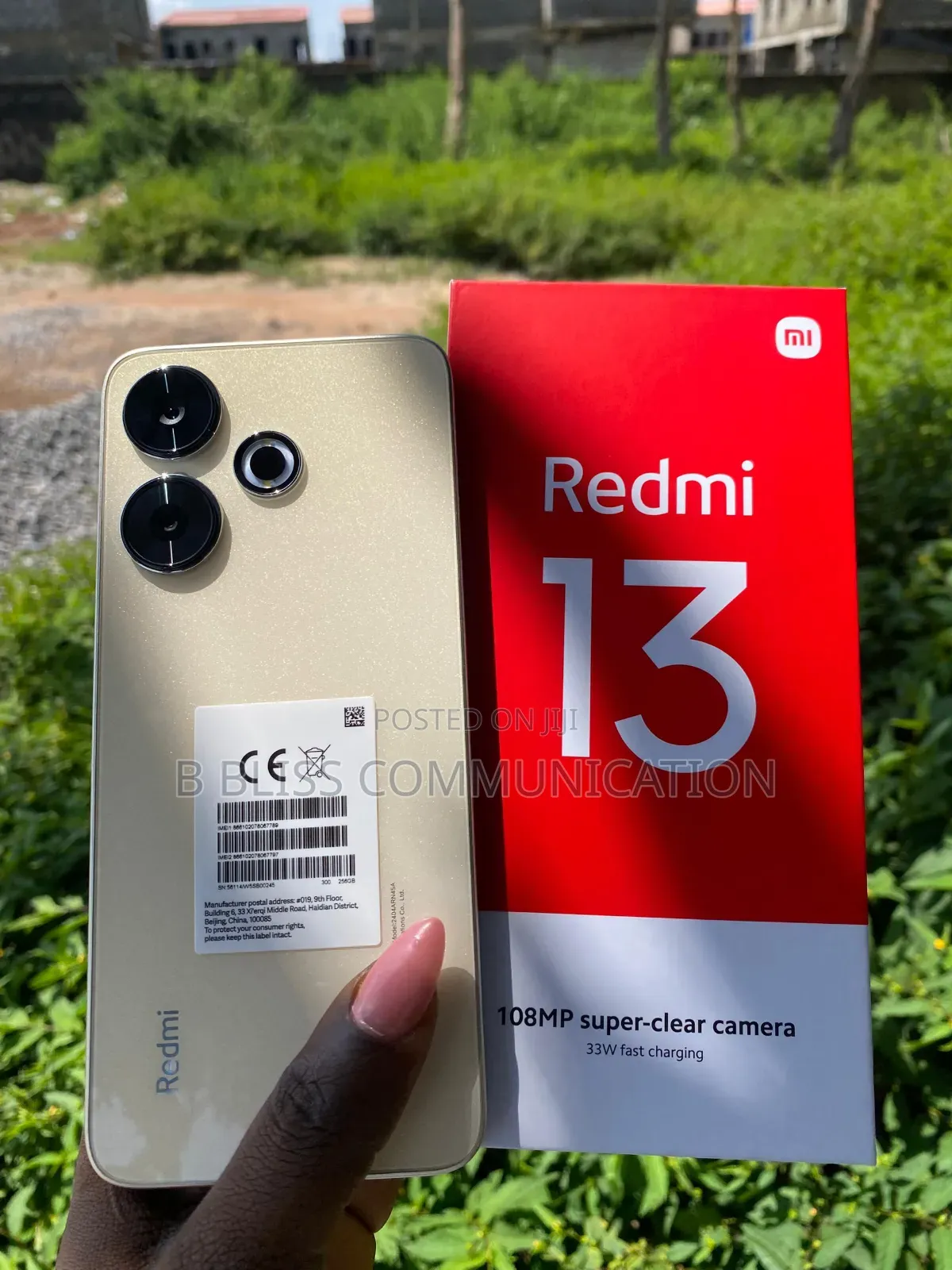 New Xiaomi Redmi 13 256 GB Gold