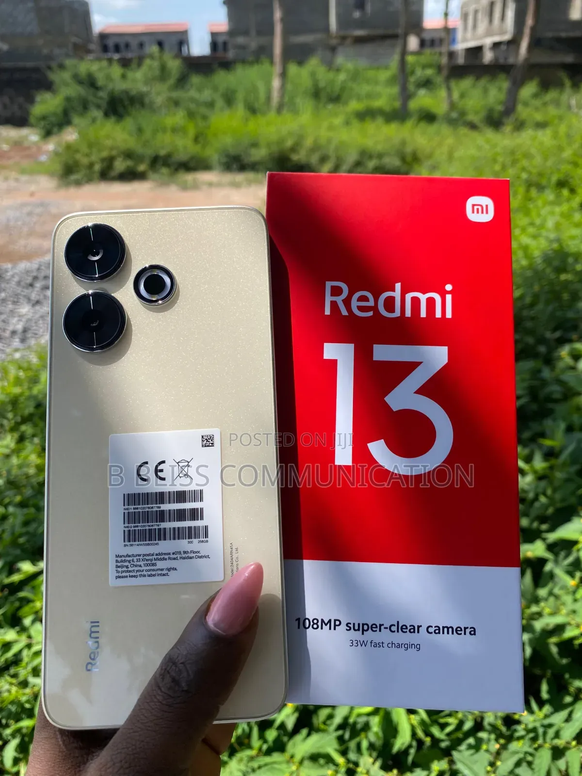 New Xiaomi Redmi 13 256 GB Gold