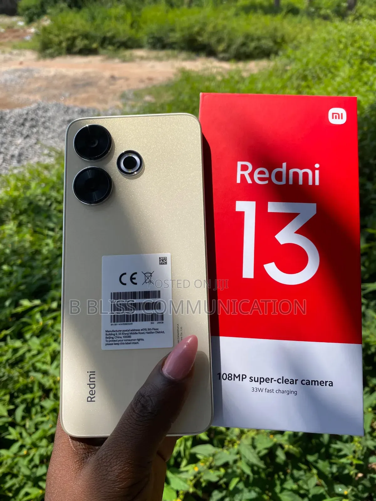 New Xiaomi Redmi 13 256 GB Gold
