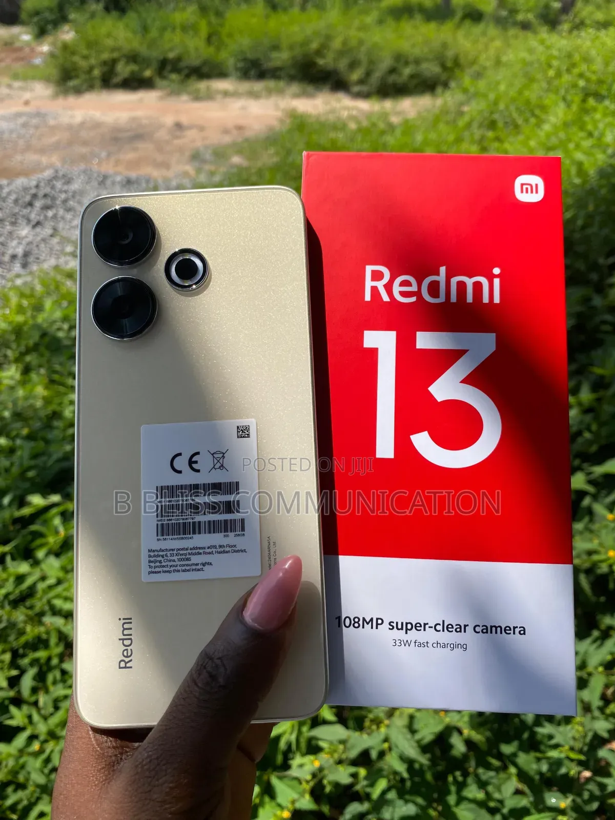 New Xiaomi Redmi 13 256 GB Gold