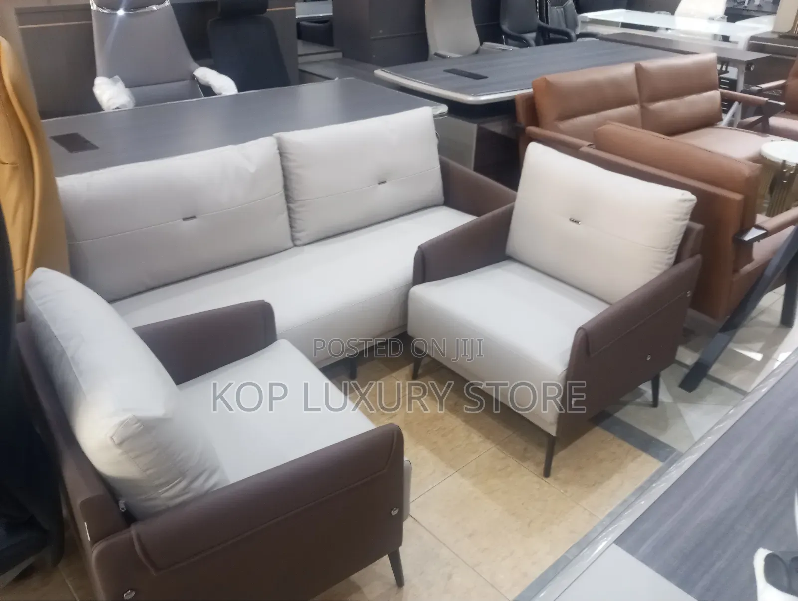 Executive Set of Sofa Office Chair