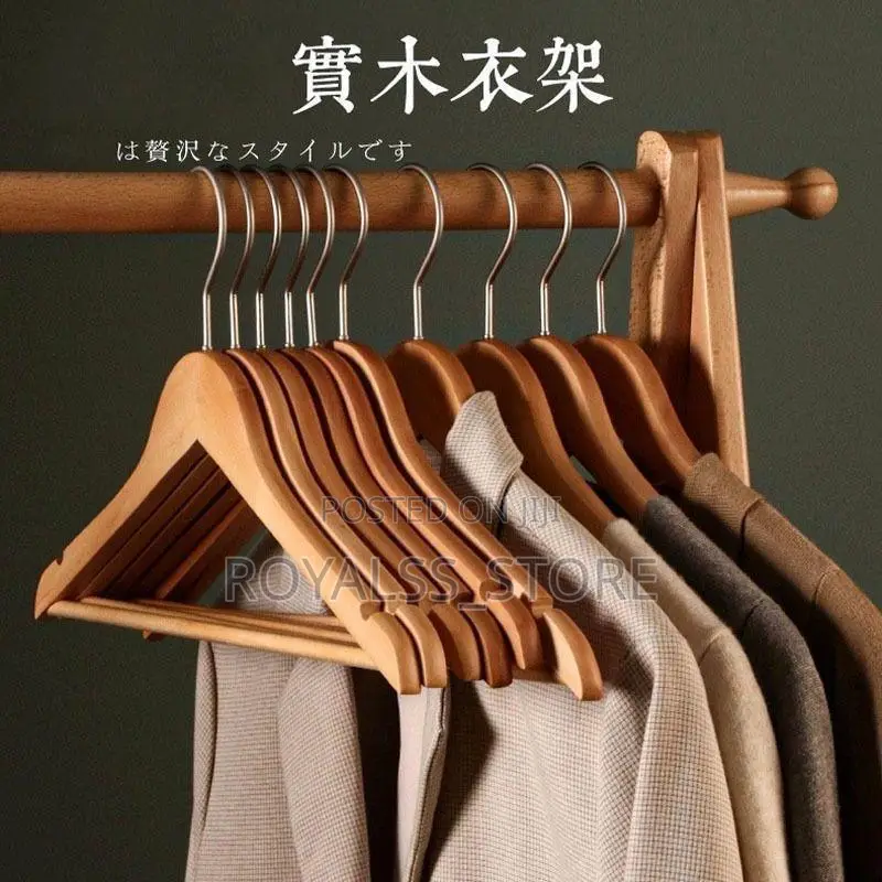 Wooden Boutique Cloth Hanger