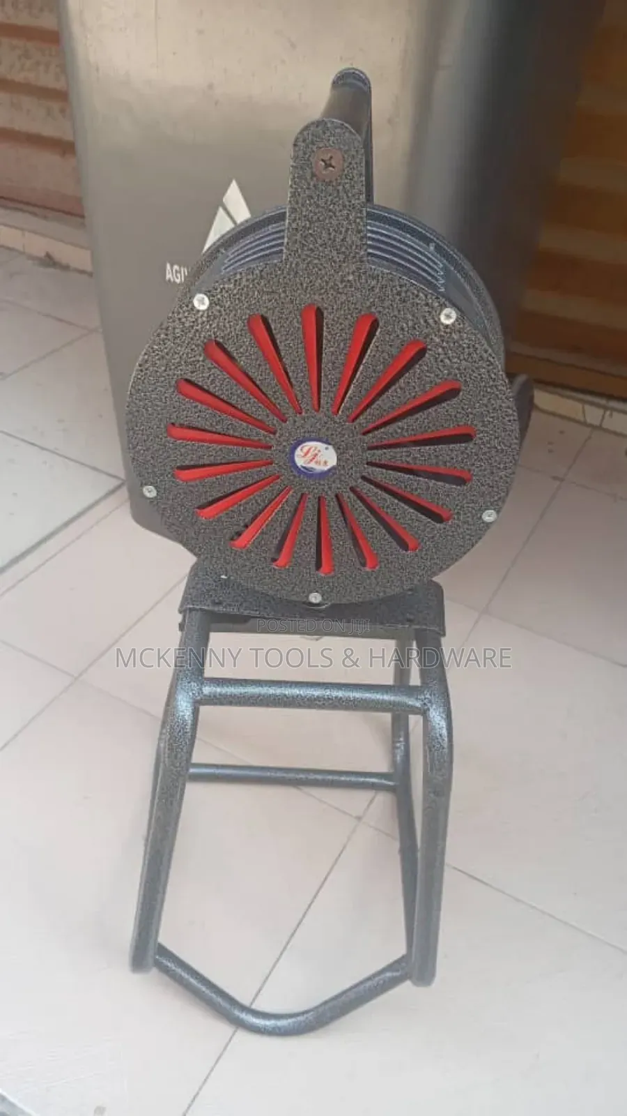 Hand-Cranked Air Raid Siren, Also Known as a Manual Hand-Driven Siren