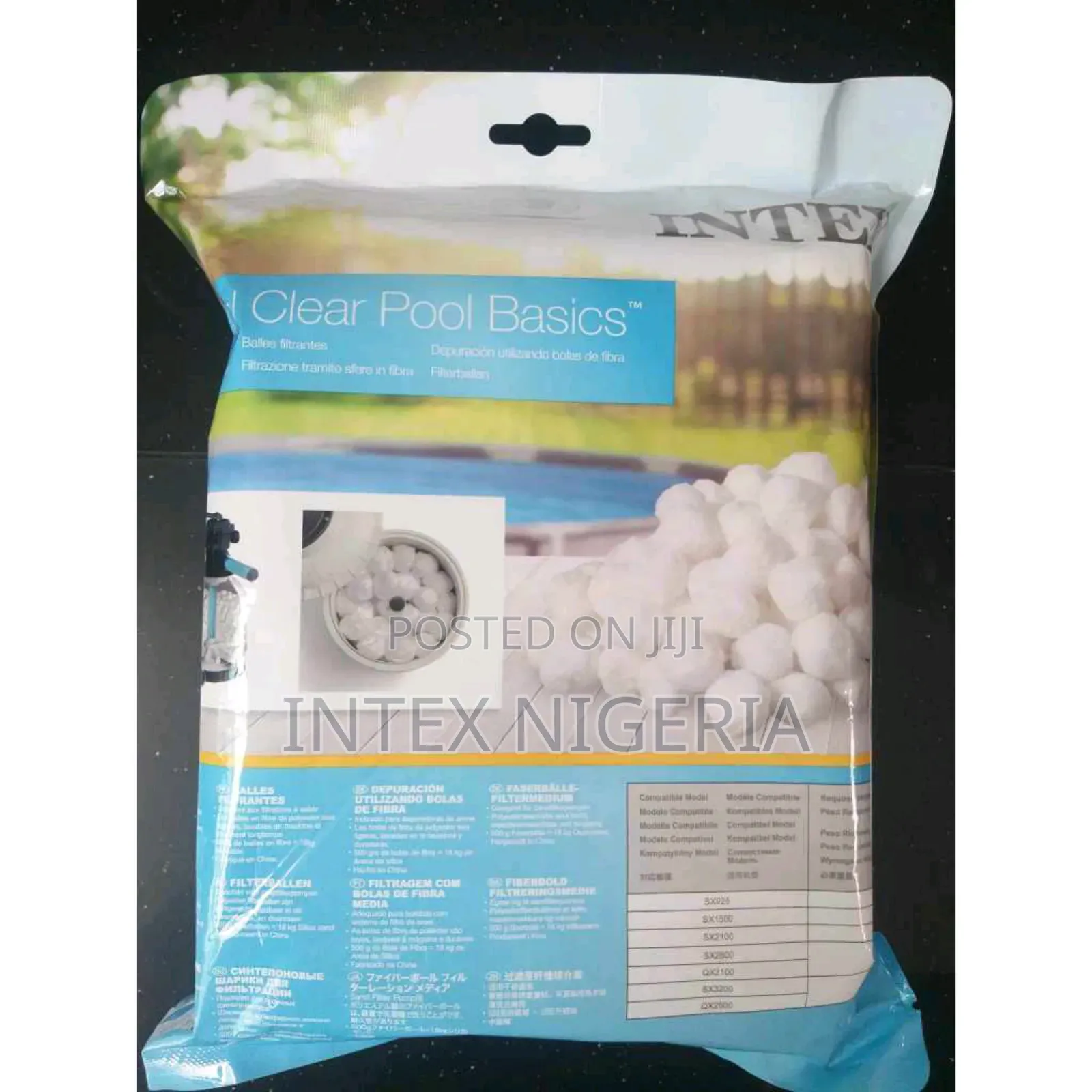 Intex Fiber Ball Filtration Media, 500g