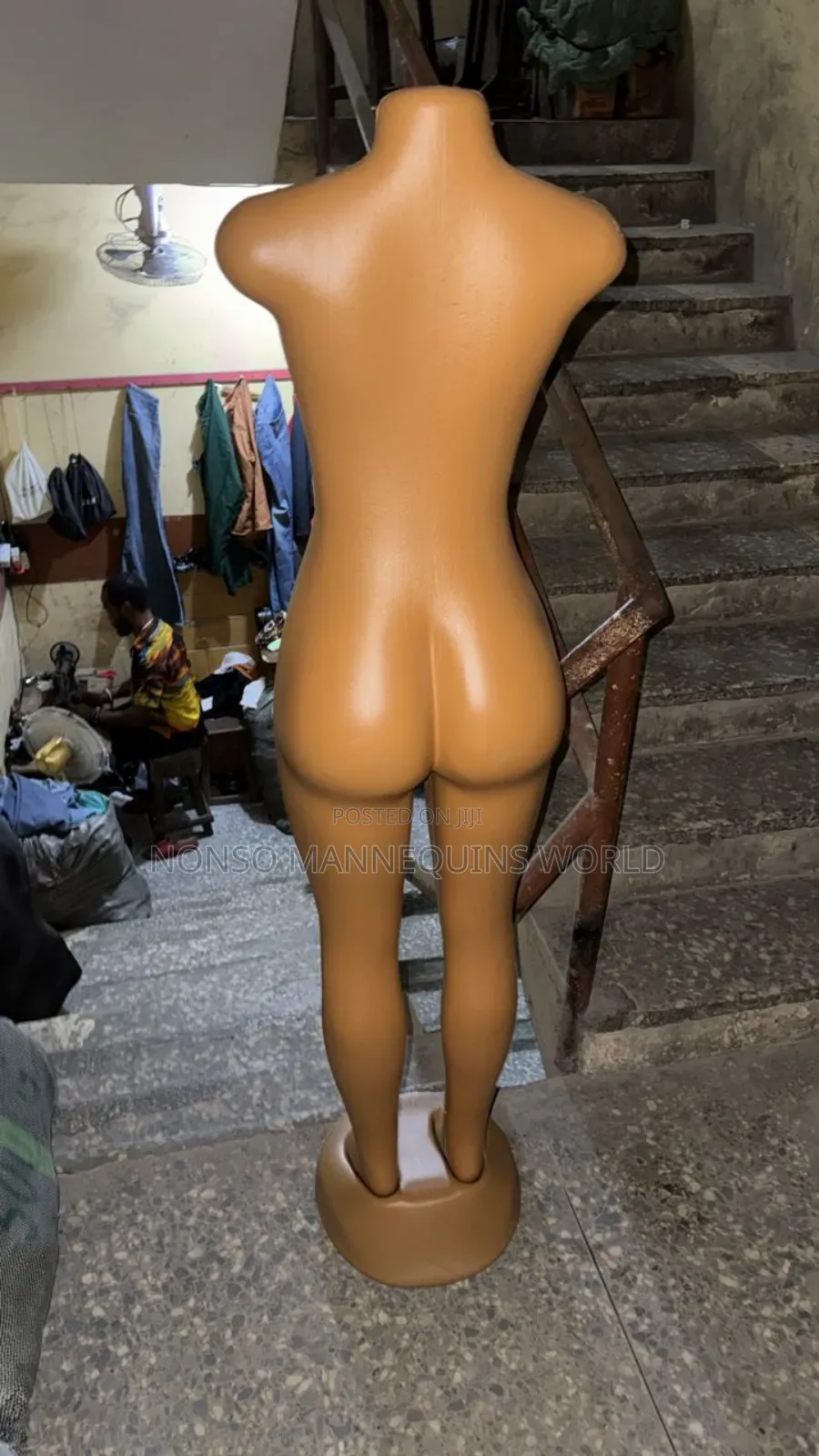 Brand New Dark Colour Female Armless Plastic Mannequin