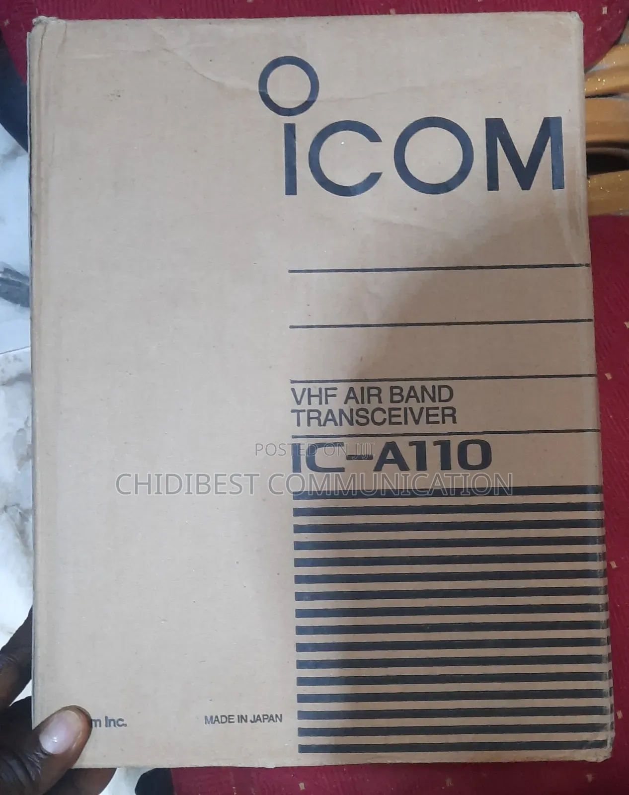Ic_a110 Air Band Based Radio Is Available