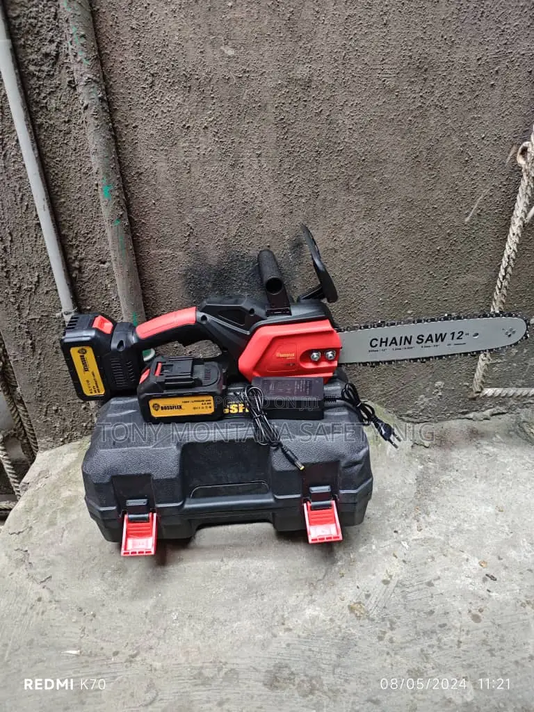 12inches Cordless Chainsaw With Extra Blade