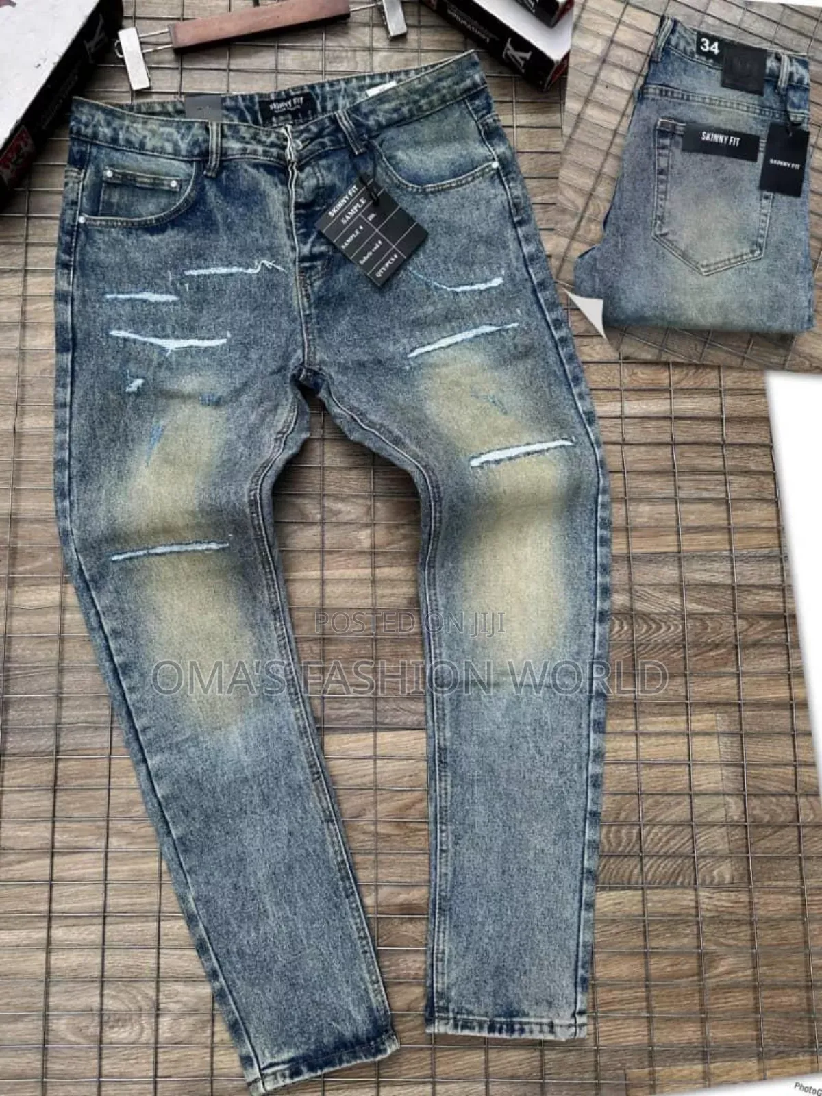 High Quality Straight Jeans Available in Store Now
