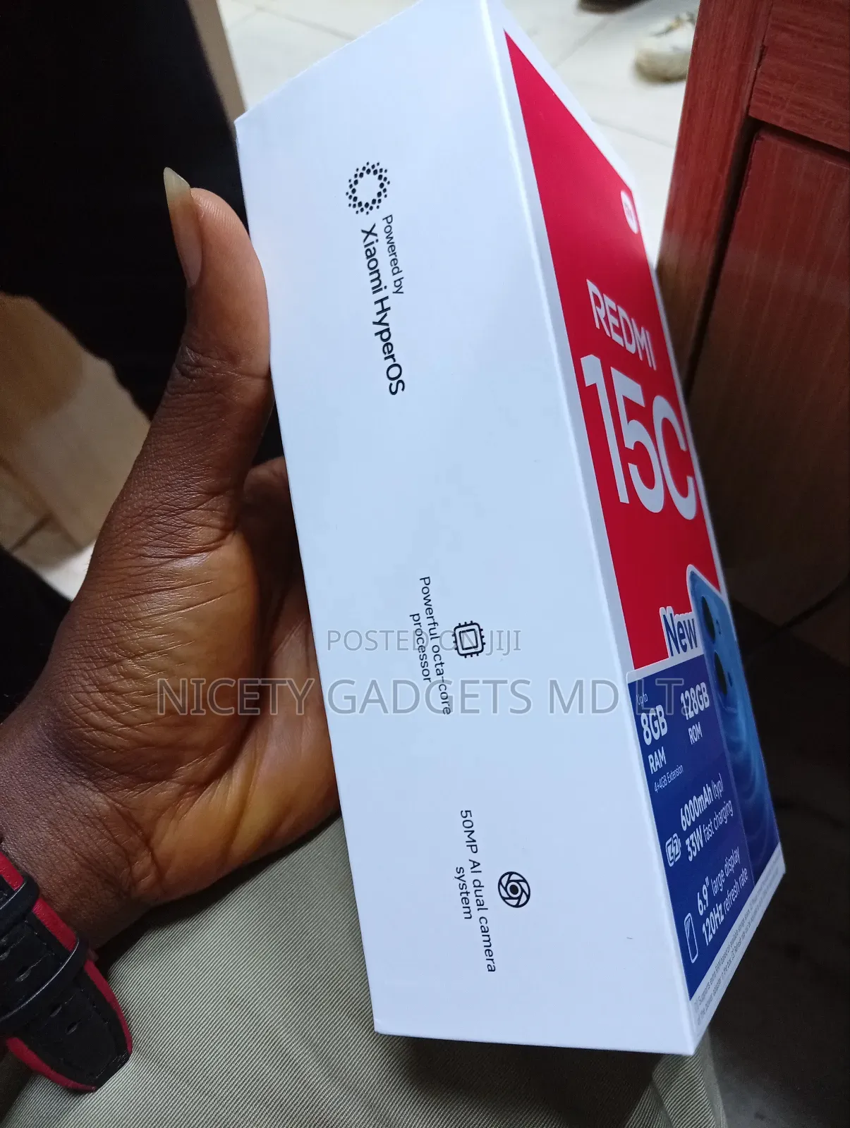 New Xiaomi Redmi 15C 4G 128 GB Red