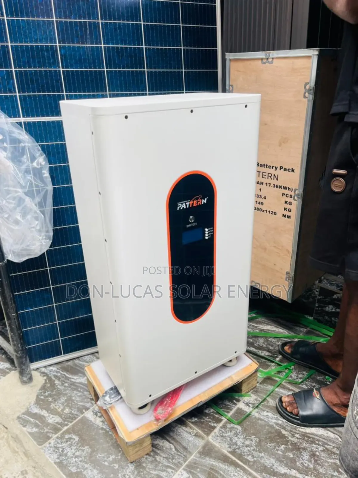 Pattern Lithium Ion Battery 15kwh 51.2v