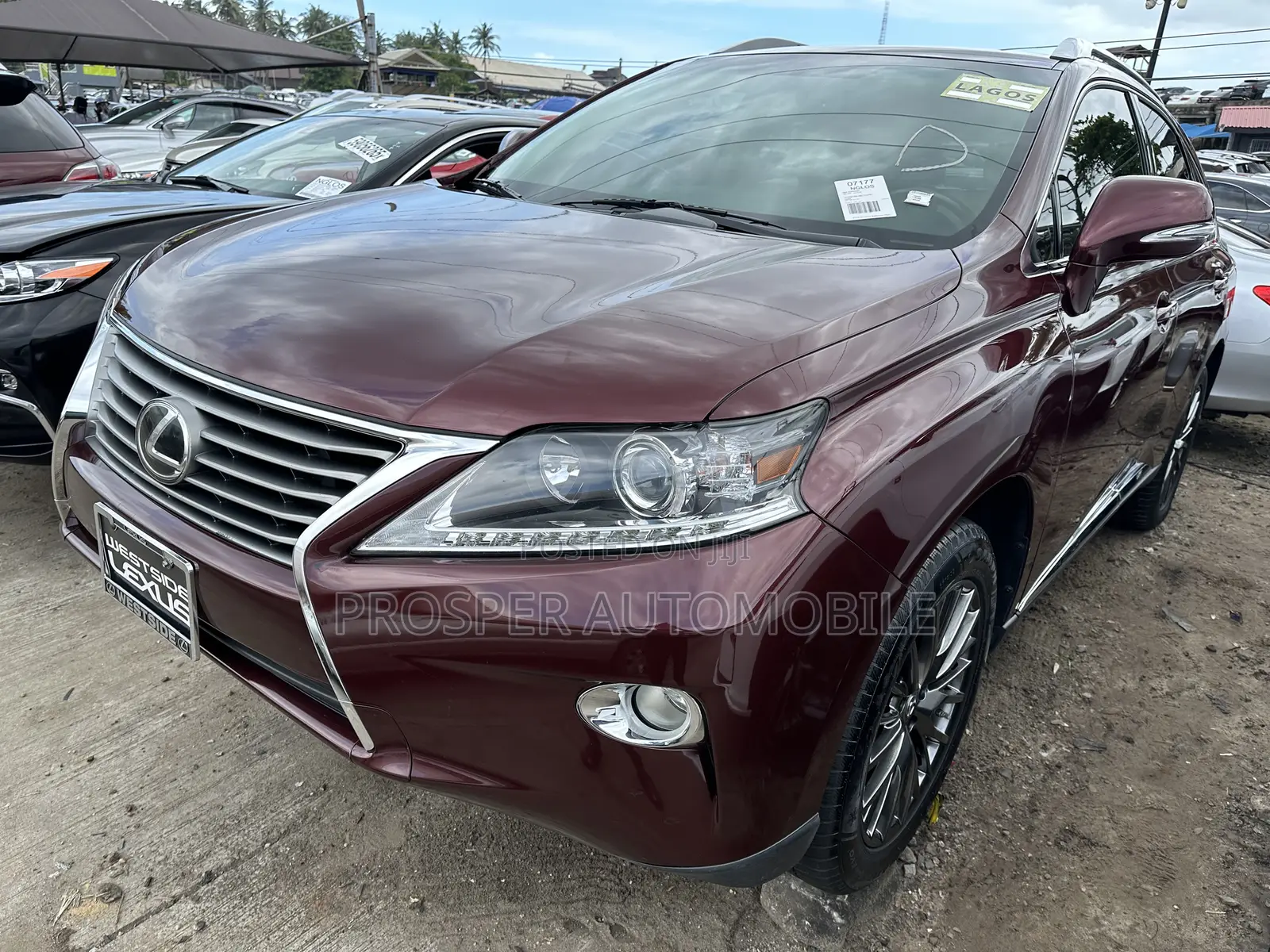Lexus RX 350 FWD 2013 Red