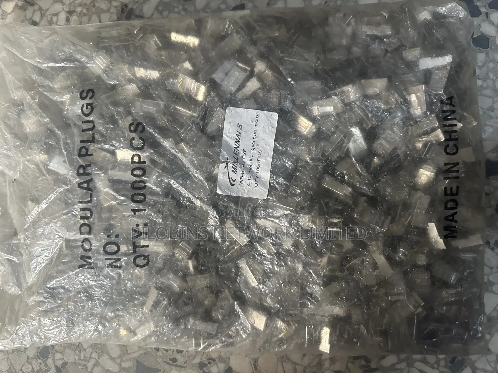 Metallic Rj45 Shielded Cat5e Connectors