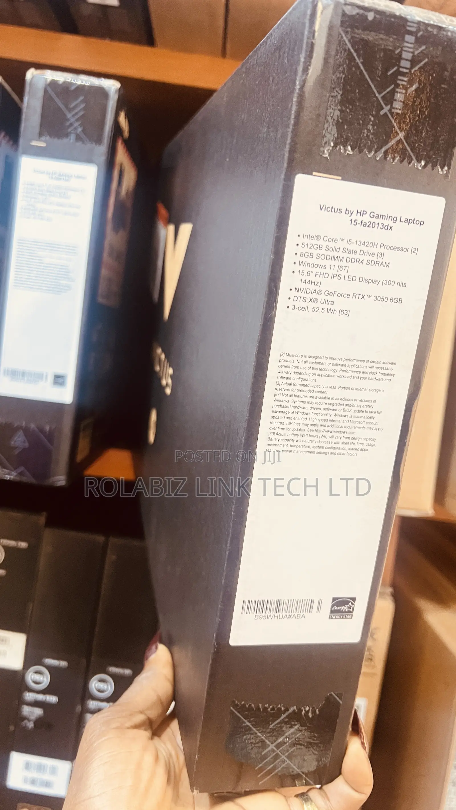 New Laptop HP Victus 15 8GB Intel Core I5 SSD 512GB
