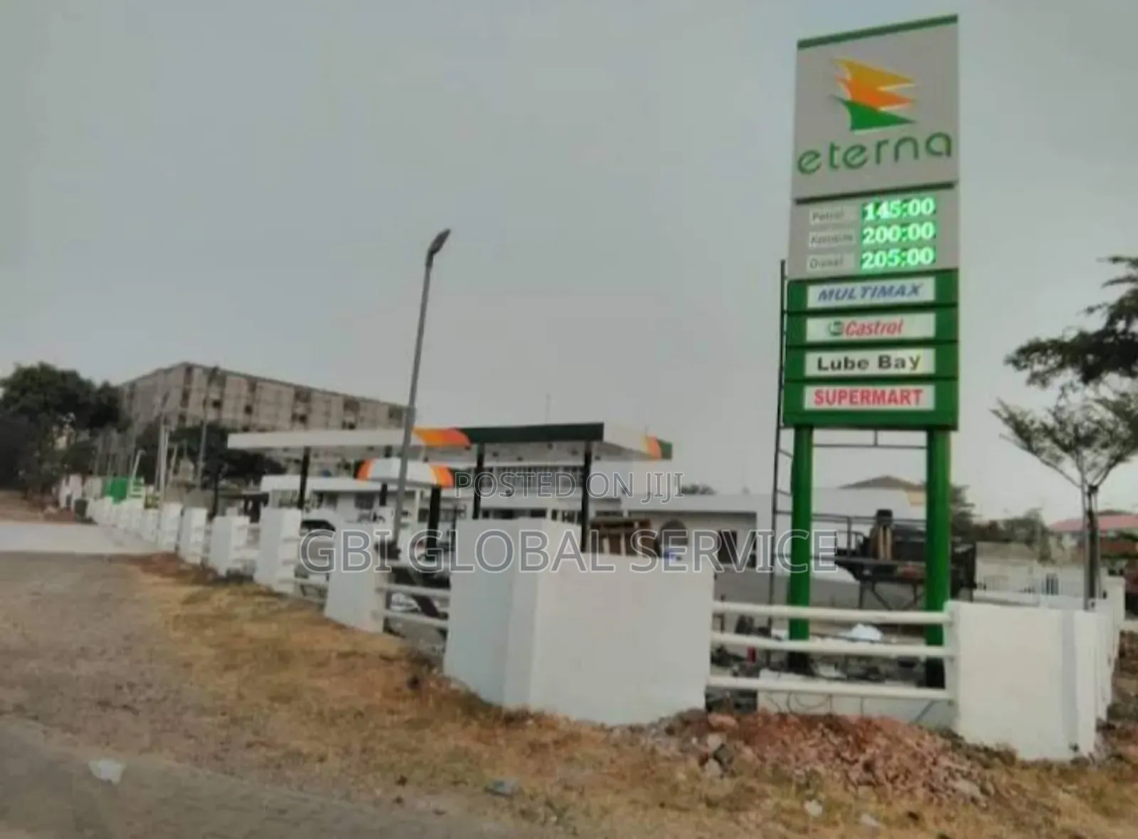 Filling Station Sign Business