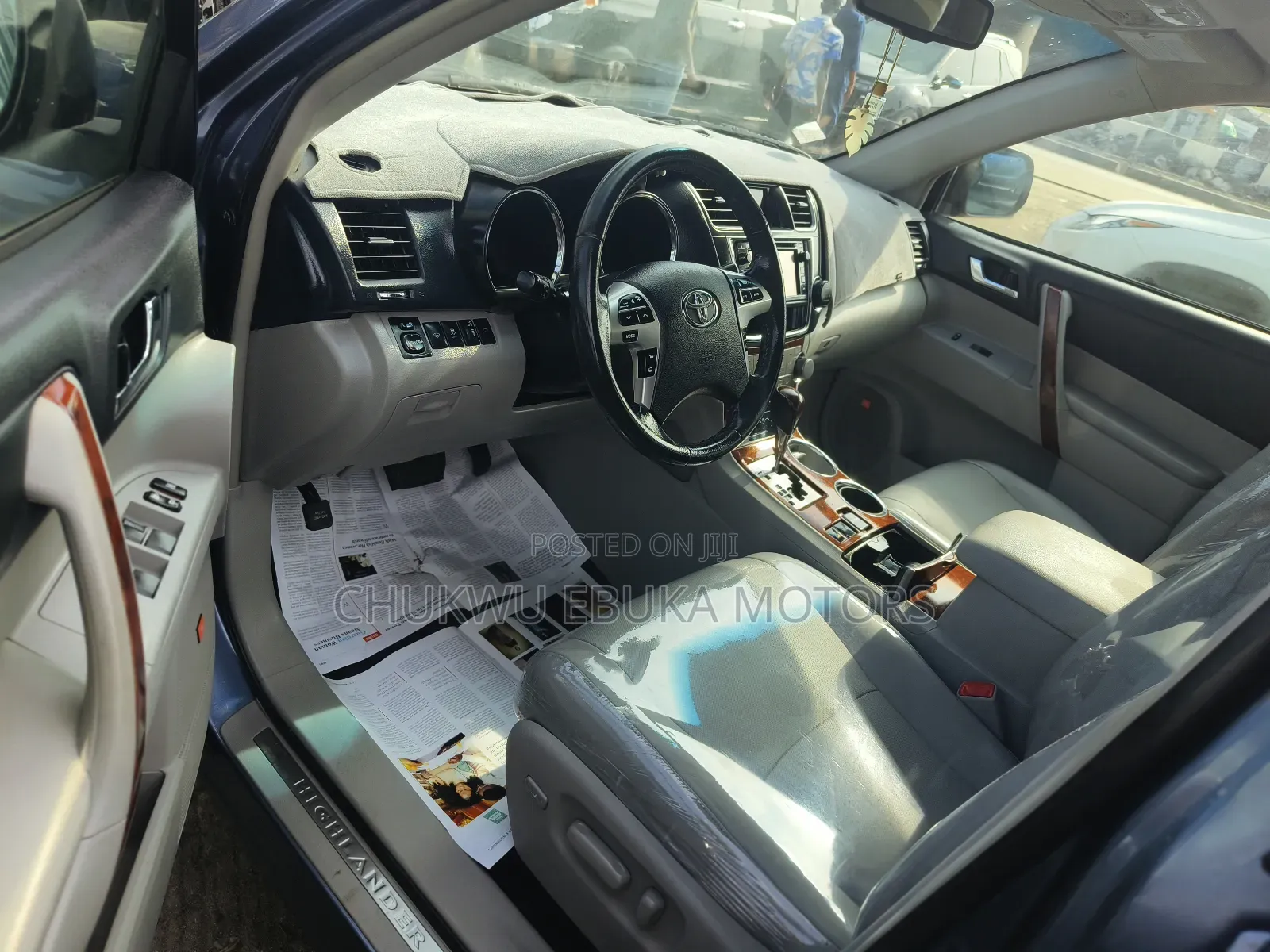 Toyota Highlander Limited 3.5L 2WD 2013 Blue