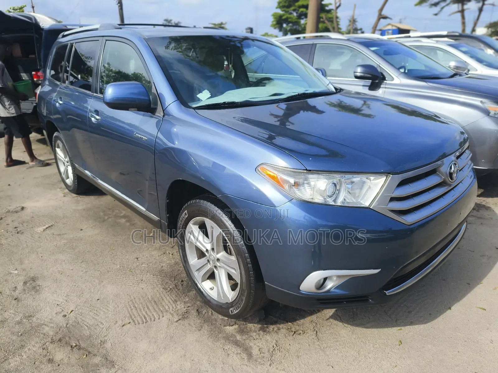 Toyota Highlander Limited 3.5L 2WD 2013 Blue