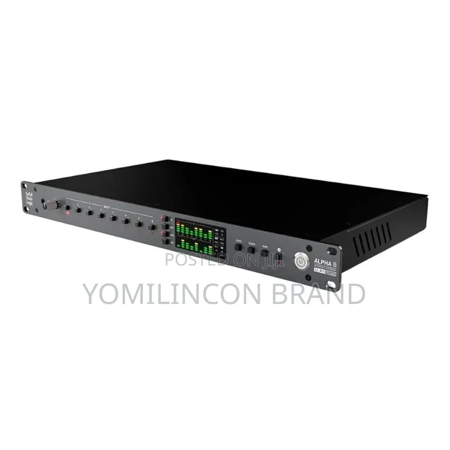 Solid State Logic Alpha 8 High-Performance 8 X 8 Ad and Da Converter
