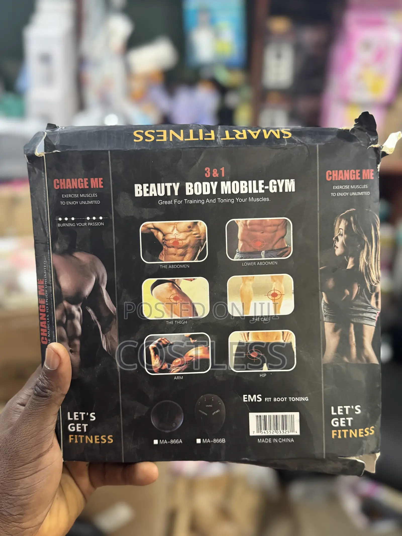 Muscle Stimulator Abdominal Muscles Training Gear Abdominal