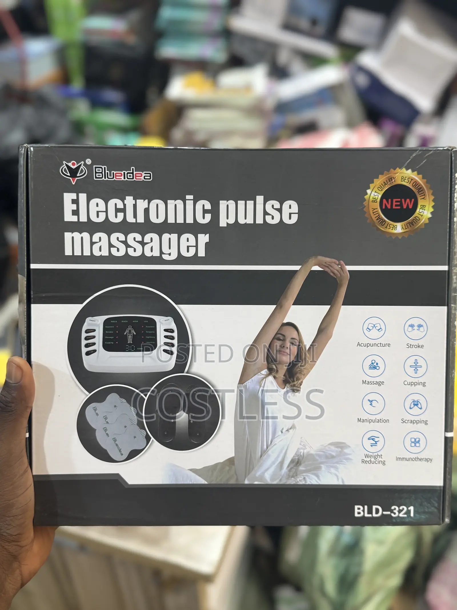 Electronic Body Pulse Massager Acupuncture Digital Machine