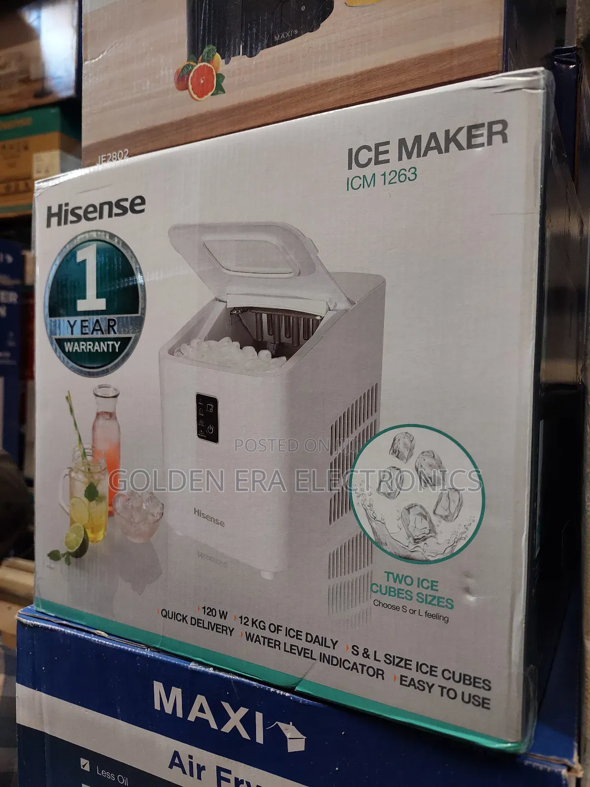 Ice Maker Hisense 12kg, 120w