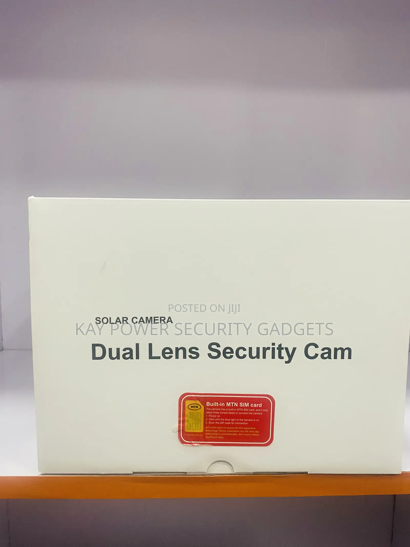 4g Dual Lens Solar Camera (A30)
