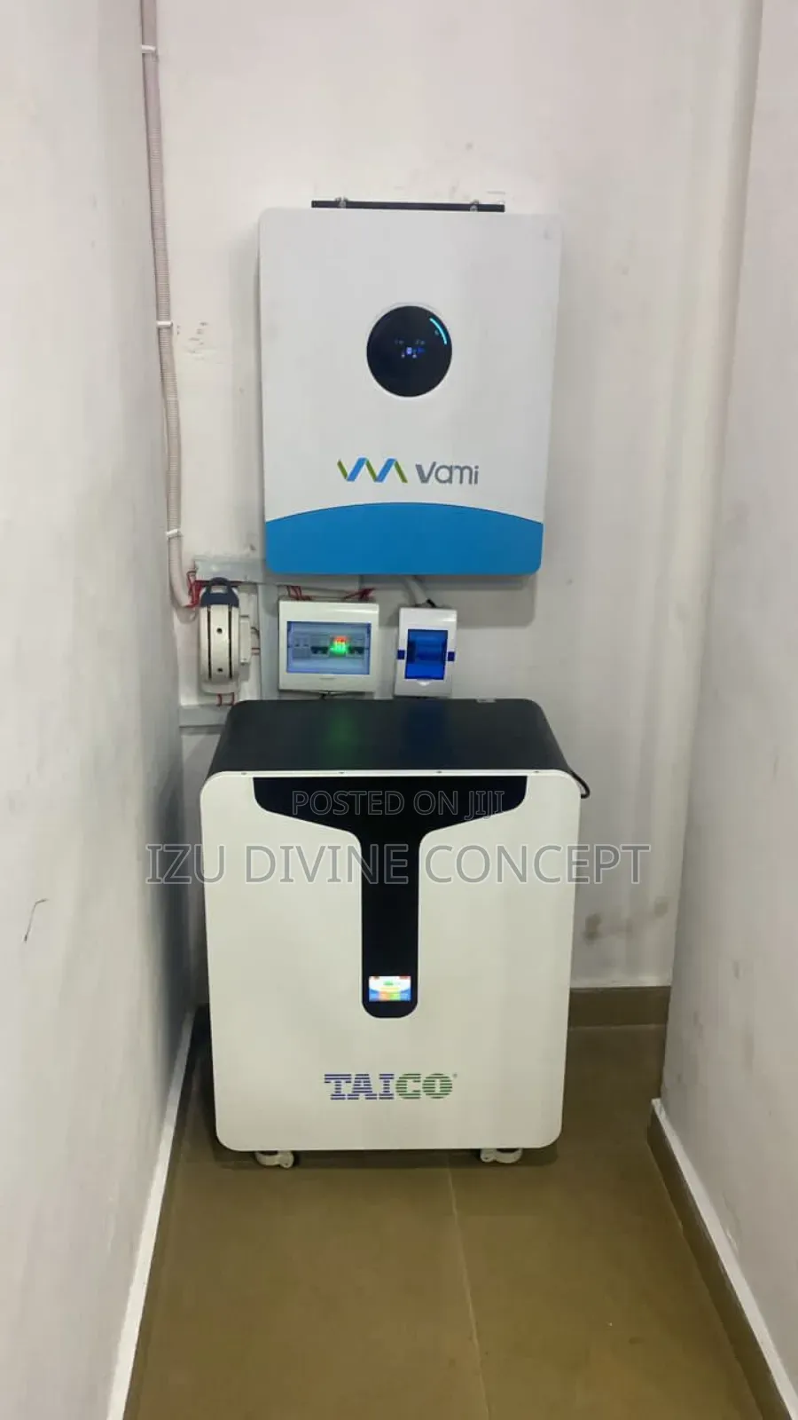6kva Inverter Setup and 15kwh Lithium Battery Backup