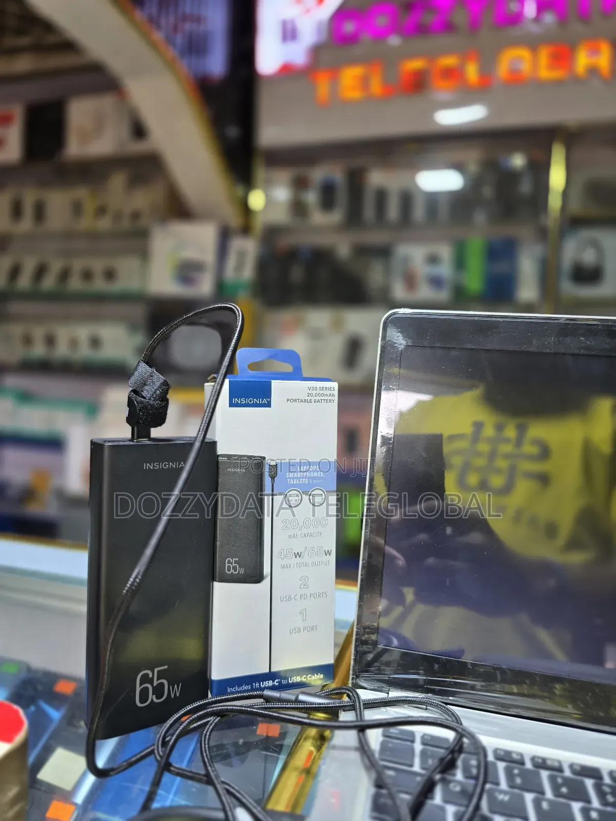 Insignia 20000mah 65w Laptop Powerbank