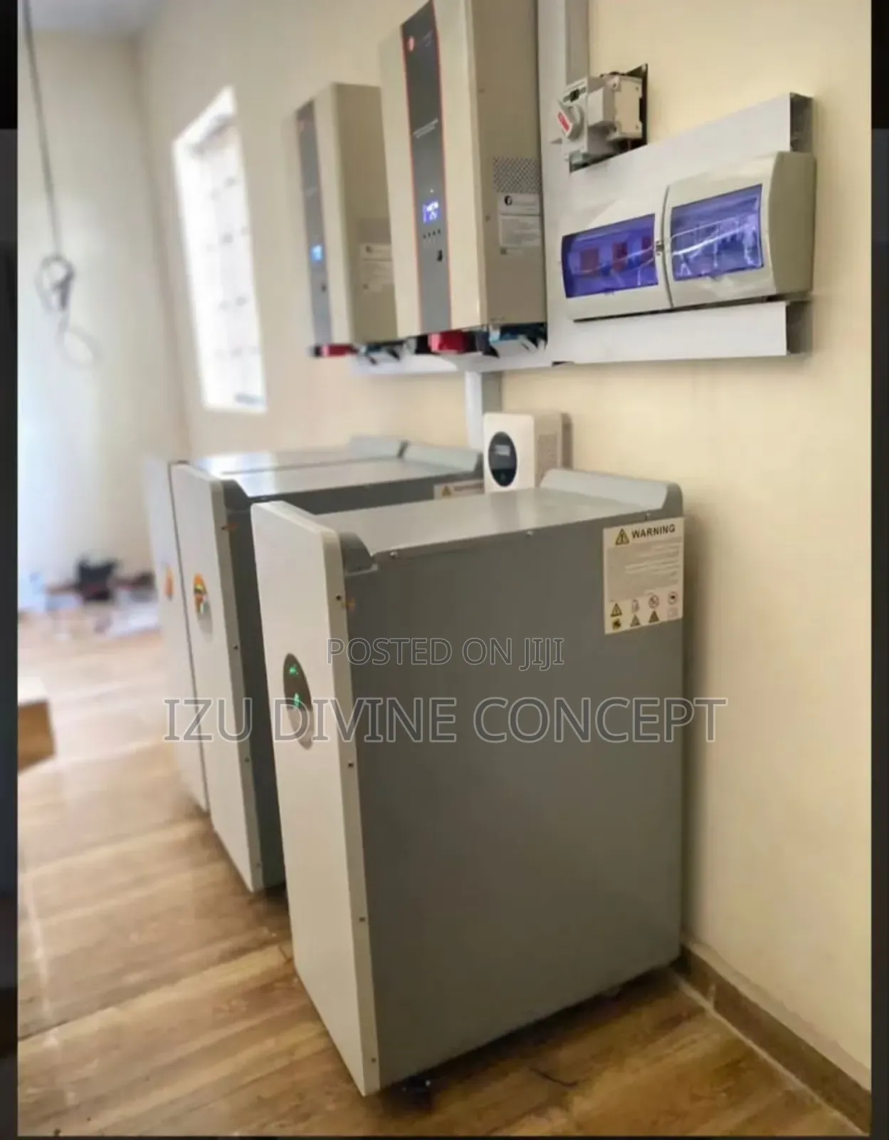 20kva Inverter Setup and 45 KWH Lithium Battery
